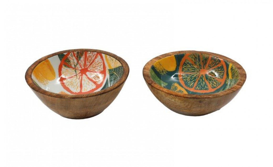 Sifcon Citrus Zest Enamel Bowl