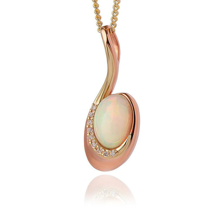 Clogau Serenade Rose Gold & Gold Necklace