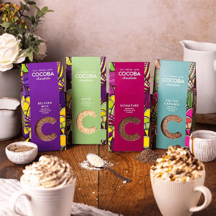 Cocoba Smooth Milk Drinking Chocolate Flakes