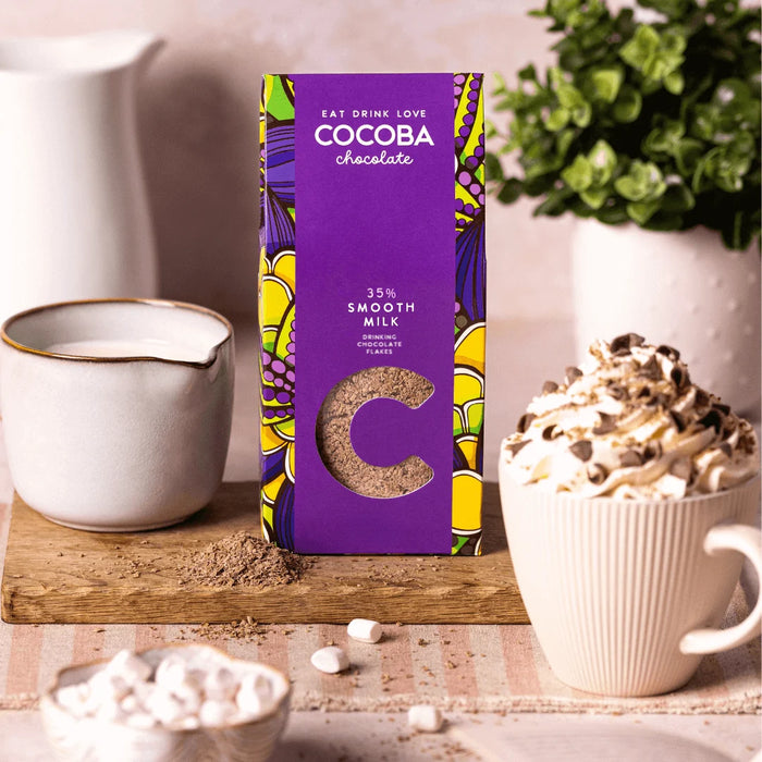 Cocoba Smooth Milk Drinking Chocolate Flakes