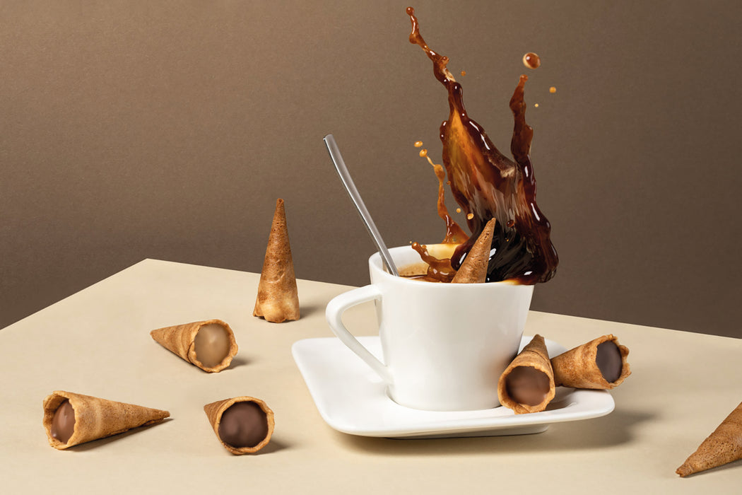 Conus White Chocolate Praline Cone