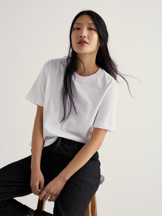 Seasalt Women's Copseland Organic Cotton T-Shirt In Salt