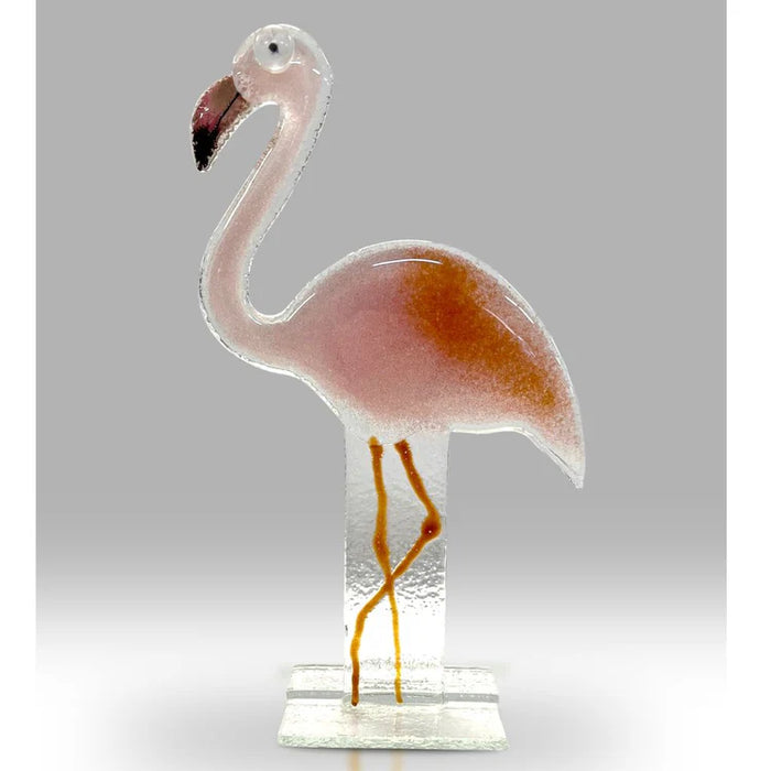 Nobile Glassware Fused Glass Artwork Flaming
