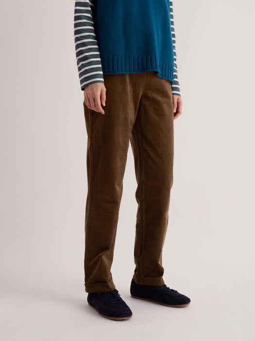 Seasalt Women's Crackington Trousers In Porcini