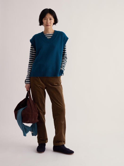 Seasalt Women's Crackington Trousers In Porcini