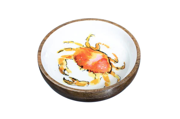 Shoeless Joe Cromer Crab Shallow Bowl 20cm
