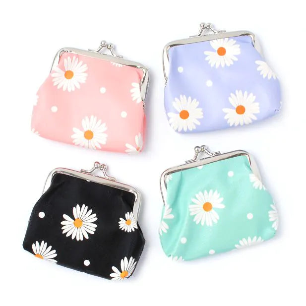 Molly & Rose Daisy Print Coin Purse