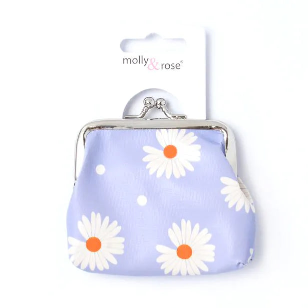 Molly & Rose Daisy Print Coin Purse