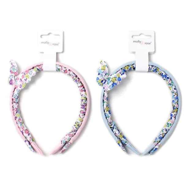 Molly & Rose Fabric Covered Alice Bands