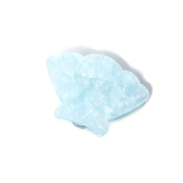 Molly & Rose Pearlescent Shell Shaped Clamp Clip