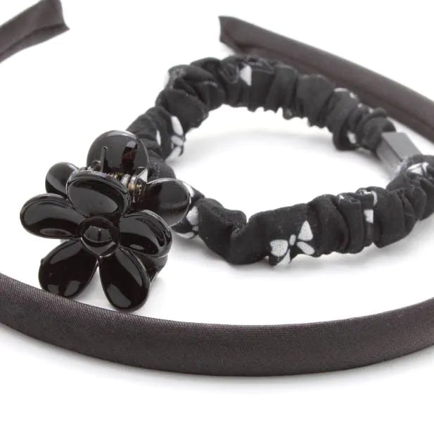 Molly & Rose Alice Band, Mini Clamp Clips and Scrunchies Set