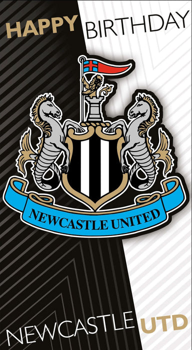 Words & Wishes 'Happy Birthday Newcastle United' Card