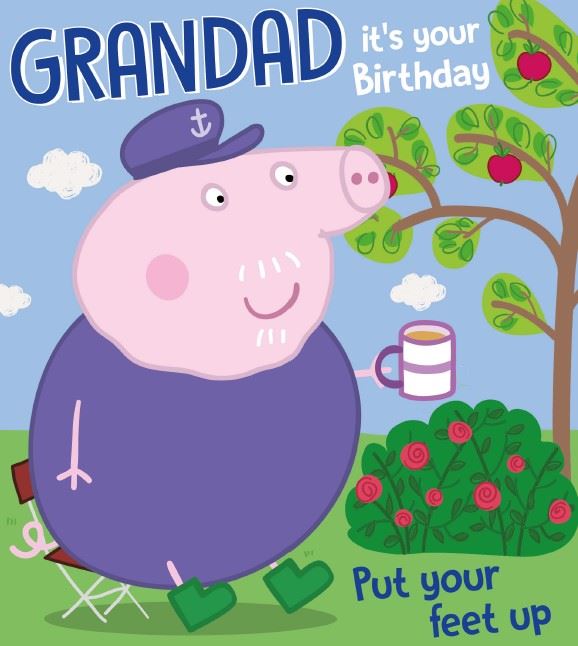 Words & Wishes 'Grandad Its Your Birthday' Birthday Card