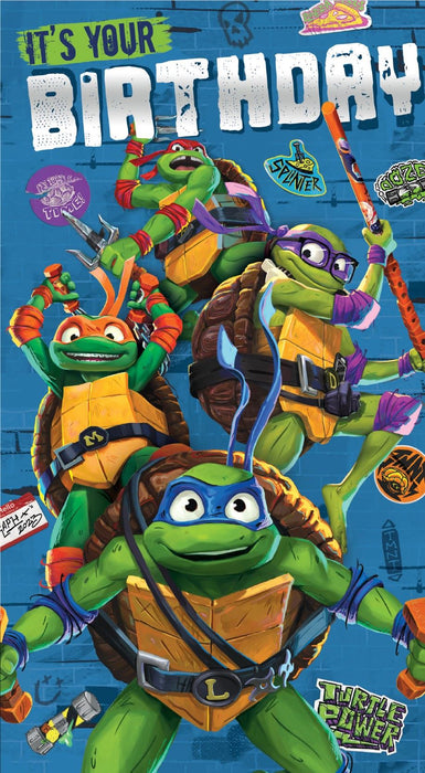 Words & Wishes 'Teenage Mutant Ninja Turtles' Birthday Card