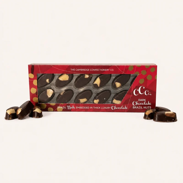 Cambridge Confectionery Co Dark Chocolate Brazil Nuts Gift Box 120g