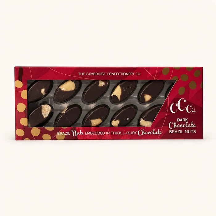 Cambridge Confectionery Co Dark Chocolate Brazil Nuts Gift Box 120g
