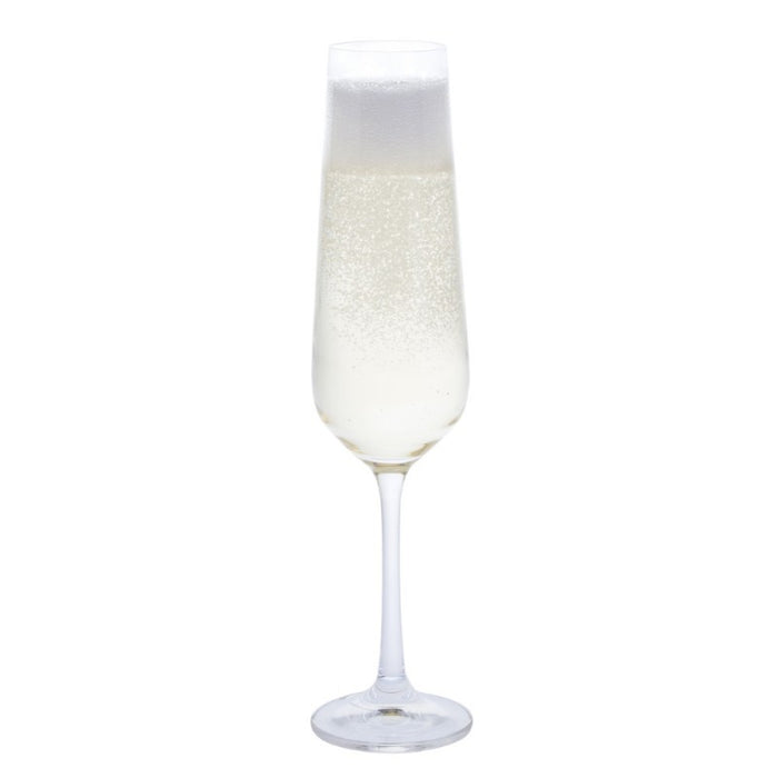 Dartington Cheers! Champagne Flute, Set of 4