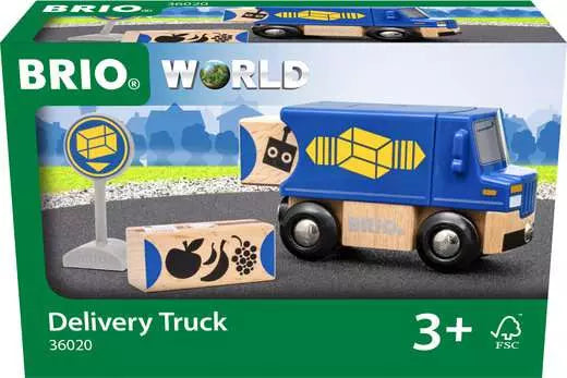BRIO World Delivery Truck