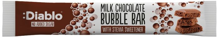 Diablo Milk Chocolate Bubble Bar