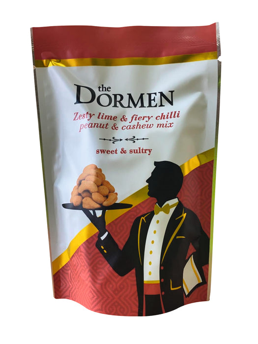 The Dormen Zesty Lime With Fiery Chilli Cashews & Peanuts Snack Pack 100g