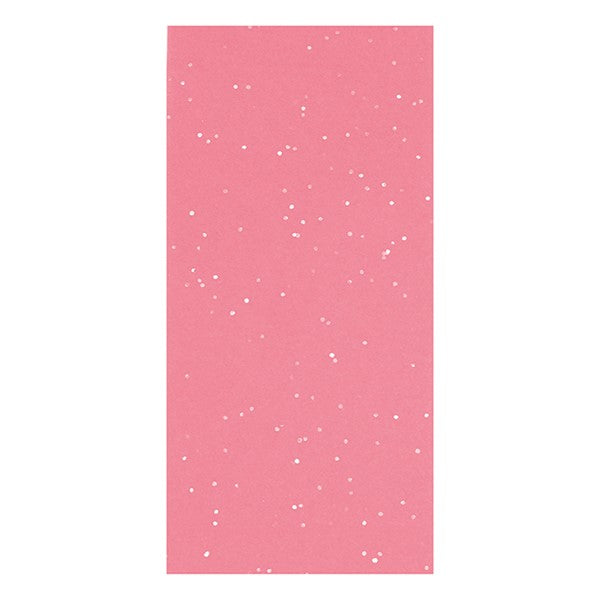 Glitter Tissue Paper Pink - 6 Sheets