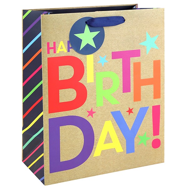 Pink Birthday Bag Large