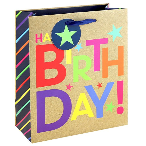 Pink Birthday Bag Medium