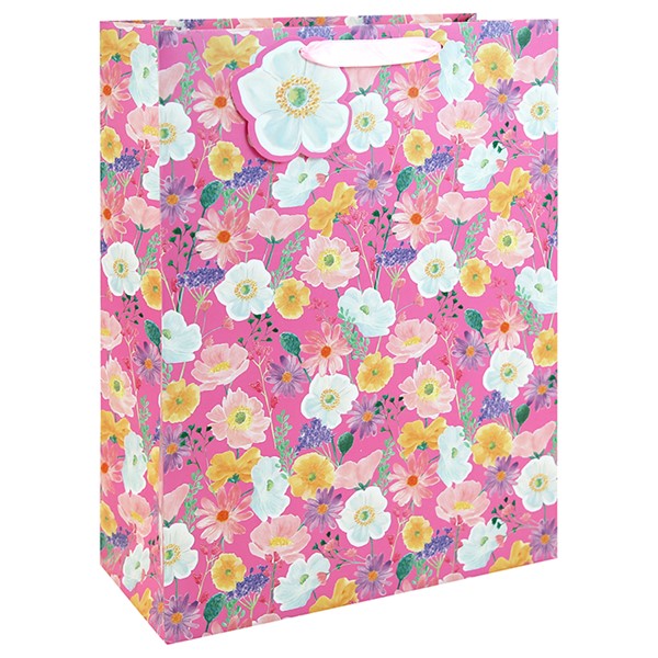 Floral Gift Bag Extra Large