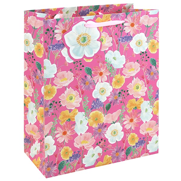Floral Gift Bag Large