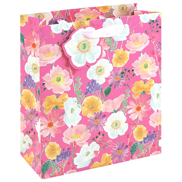 Floral Gift Bag Medium