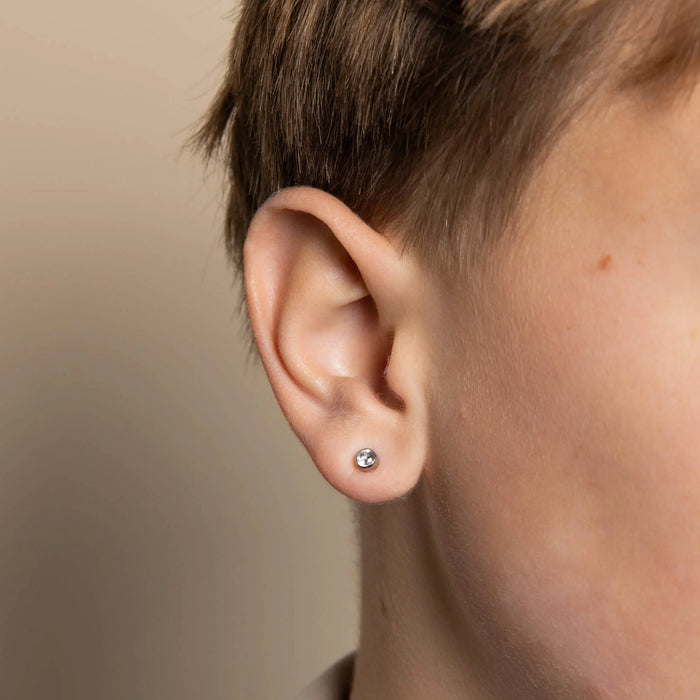 Fred Bennett Smaller Fit Stainless Steel Stud Earrings