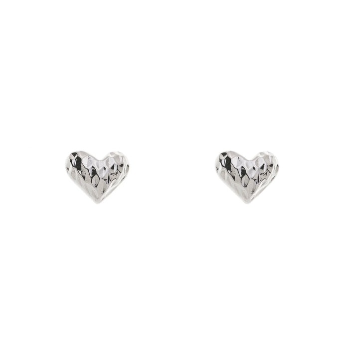 Park Lane Silver Heart Earrings