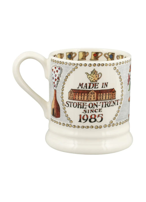 Emma Bridgewater 40 Years 1985-2025 Anniversary 1/2 Pint Mug