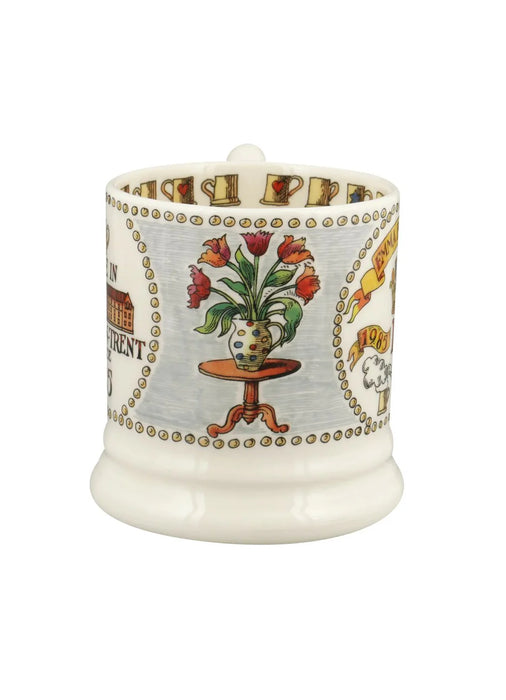 Emma Bridgewater 40 Years 1985-2025 Anniversary 1/2 Pint Mug