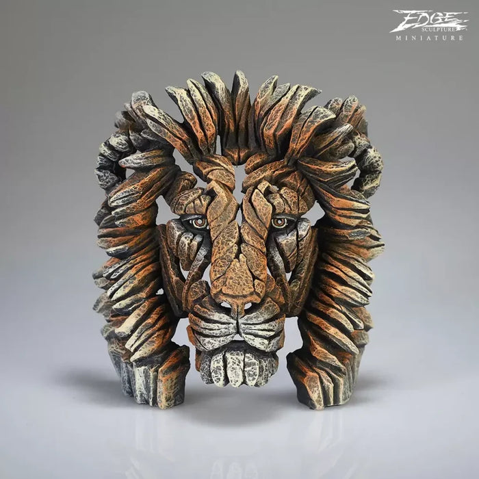 Edge Sculpture Miniature Lion Bust