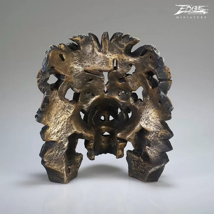Edge Sculpture Miniature Lion Bust