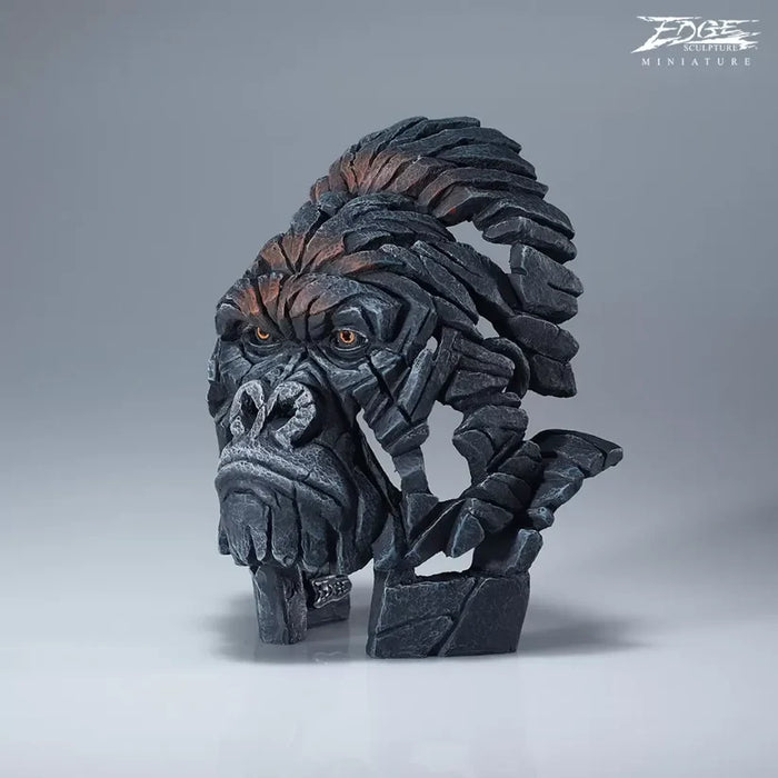 Edge Sculpture Miniature Gorilla Bust
