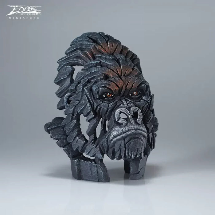 Edge Sculpture Miniature Gorilla Bust