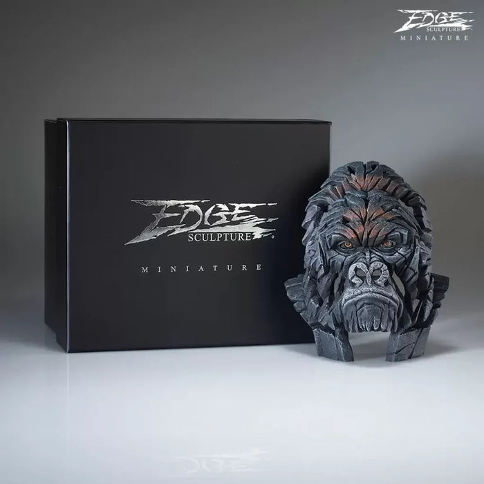 Edge Sculpture Miniature Gorilla Bust