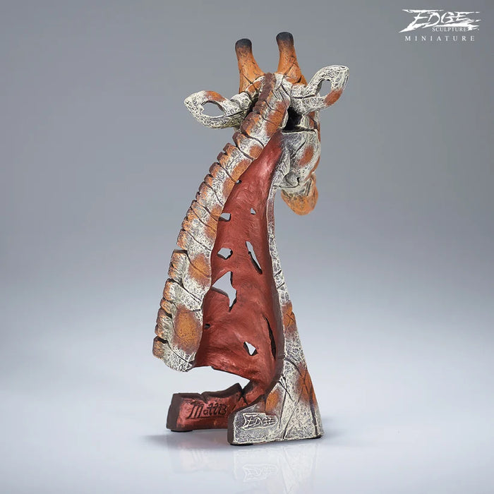 Edge Sculpture Miniature Giraffe Bust