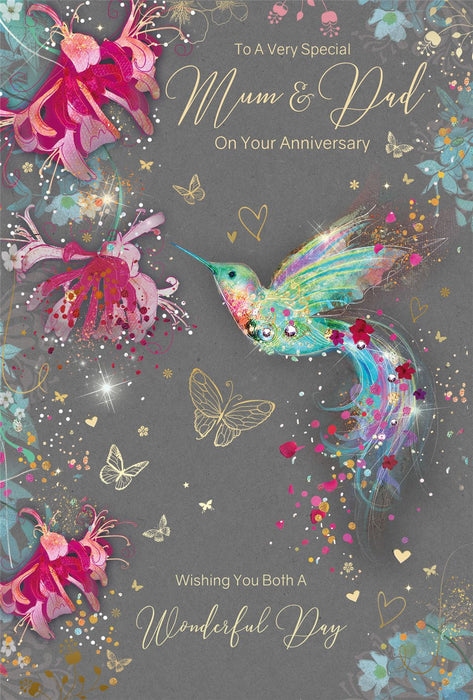 Cherry Orchard 'To A Very Special Mum & Dad On Your Anniversary' Card