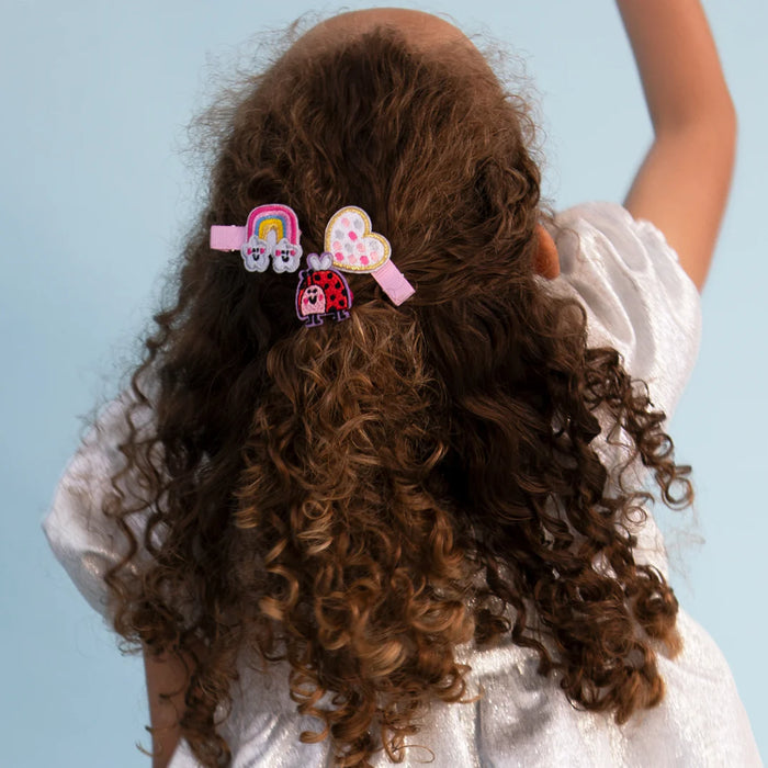 Rachel Ellen Hairclip Hearts 2 Pack