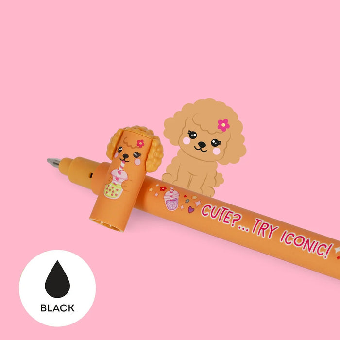 Legami Set of 3 Erasable Gel Pens - Fur-ever Friends