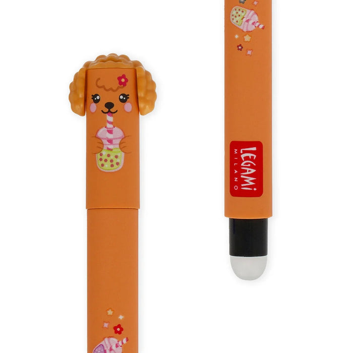 Legami Set of 3 Erasable Gel Pens - Fur-ever Friends