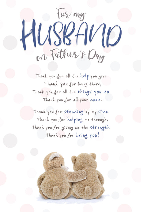 Words & Wishes 'Emotional Rescue Thank You' Fathers Day Card