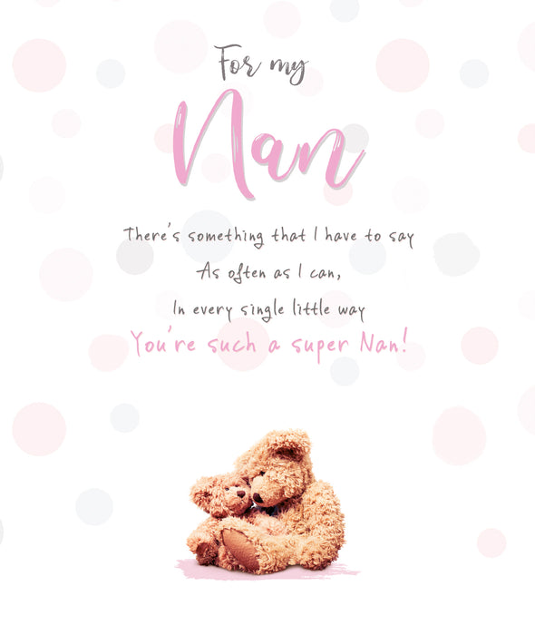 Words & Wishes 'Emotional Rescue Supernan' Mothers Day Card