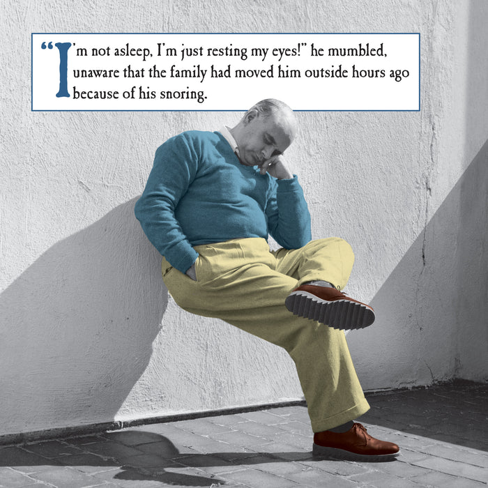 Words N Wishes Emotional Rescue 'Resting' Fathers Day Card