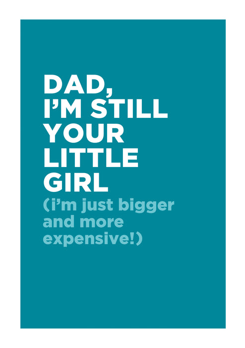 Words N Wishes Emotional Rescue 'Expensive' Fathers Day Card