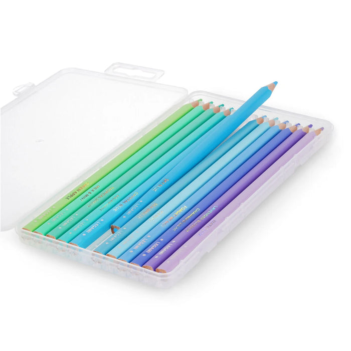 Legami Set of 12 Colouring Pencils in Ocean Palette