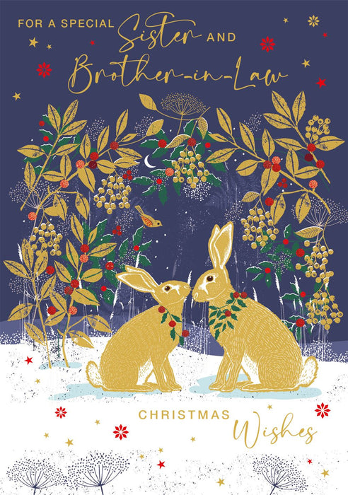 Nigel Quiney 'For A Special Sister & Brother-In-Law' Christmas Card